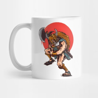 Great Axe, Fury, Legend: The Clash of Berserker, Hunter, Spartan, Viking Mug